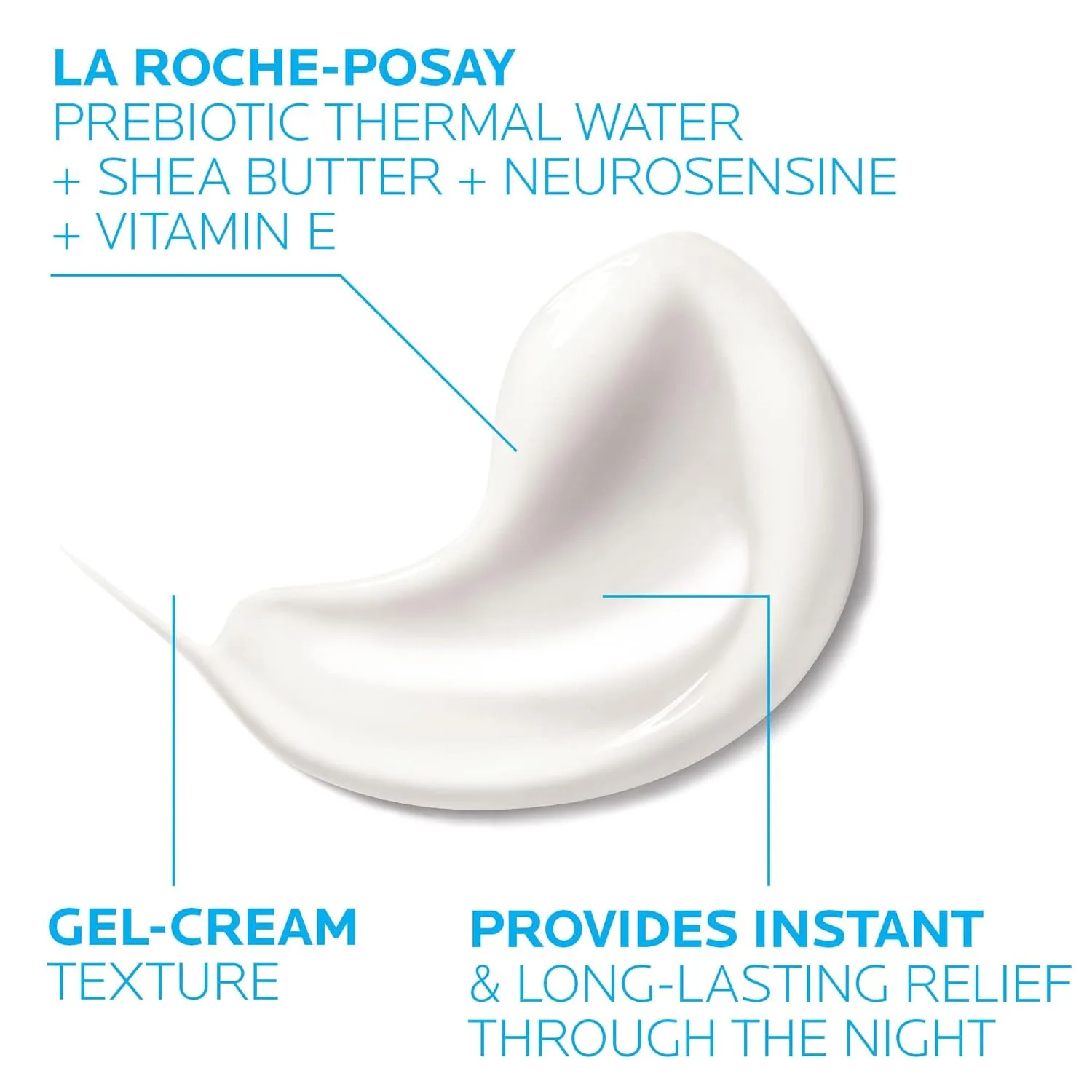 Крем для лица La Roche-Posay — Toleriane Dermallergo ночной , интенсивное успокаивающее увлажнение с витамином E, для — фото 3