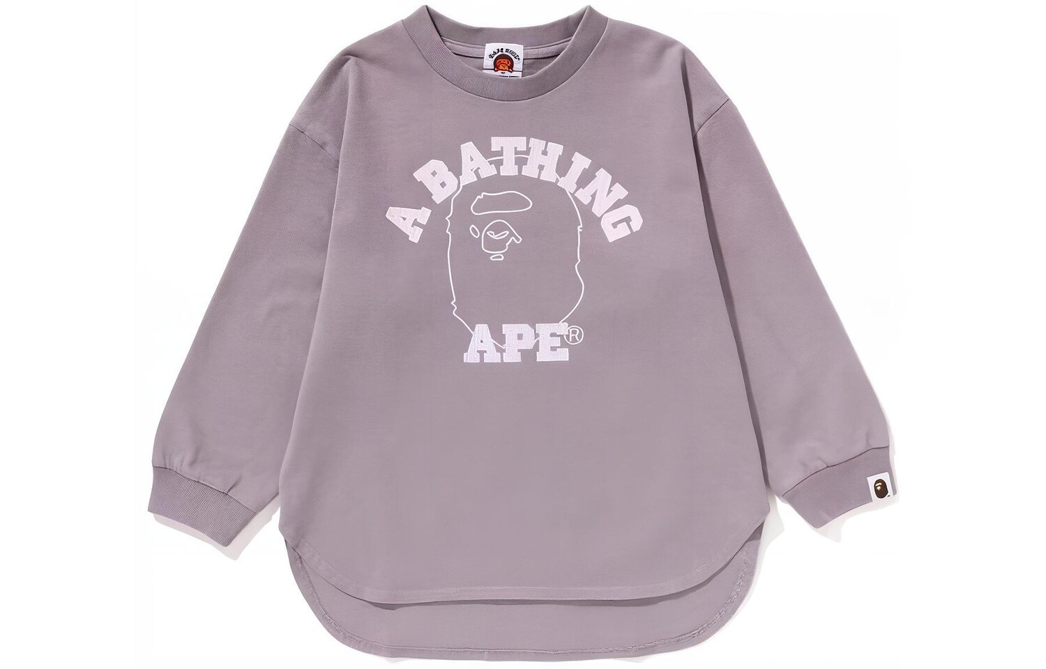 

Детская футболка A Bathing Ape, фиолетовый