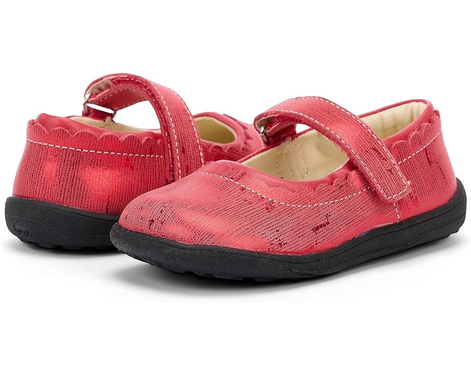 

Балетки See Kai Run Jane II, цвет Red Metallic