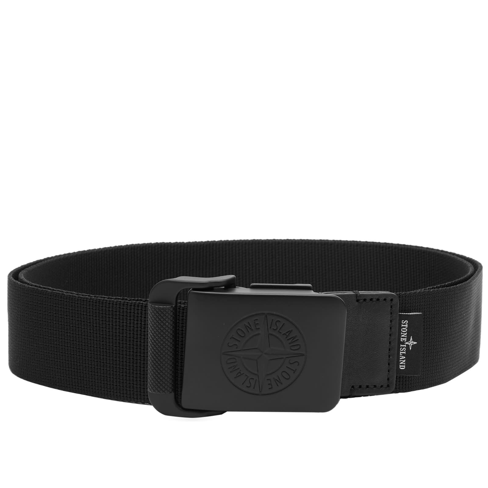 

Ремень Stone Island Webbed Belt, черный