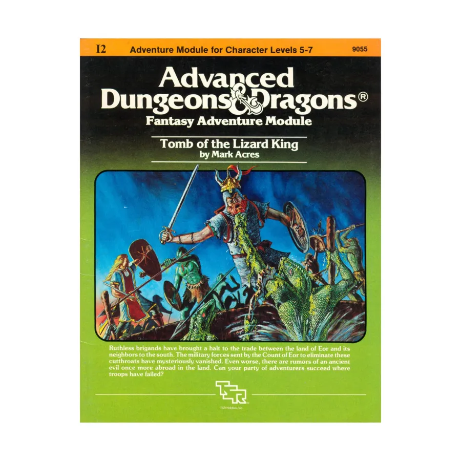 

Модуль Tomb of the Lizard King (2nd Printing), Advanced Dungeons & Dragons (1st Edition) - Modules & Adventures - I Series