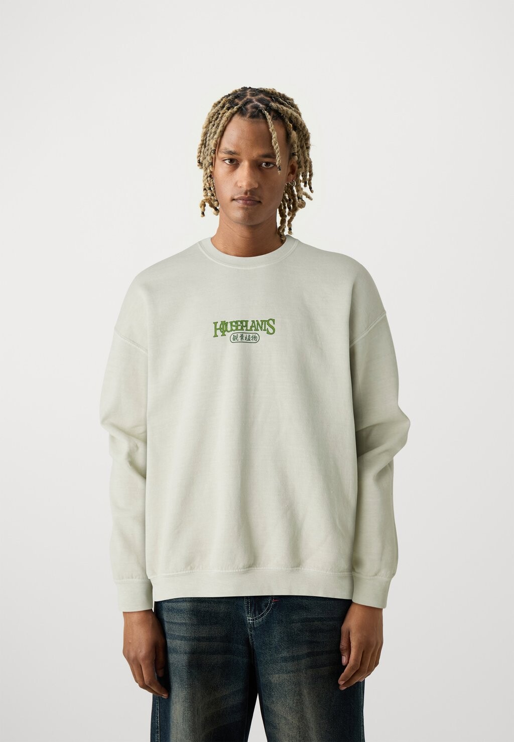 

Спортивный свитер HOUSE PLANTS BDG Urban Outfitters, цвет Ecru