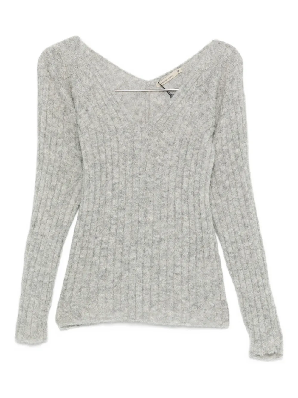 

Вязаный свитер Vita с V-образным вырезом Paloma Wool, серый
