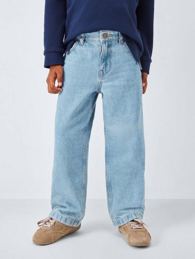 

Джинсы для мальчиков свободного кроя John Lewis, Blue Light Wash