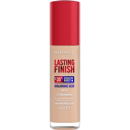 

Rimmel Lasting Finish 35HR Foundation 050 Яркий фарфор, Коричневый, Rimmel Lasting Finish 35HR Foundation 050 Яркий фарфор