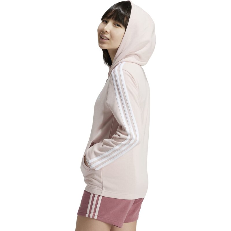 Толстовка Essentials с тремя полосками и застежкой-молнией Adidas, мультиколор — фото 3