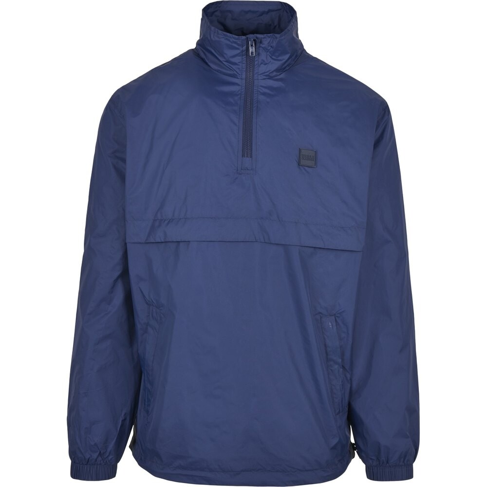 

Куртка Urban Classics Stand Up Collar Pull Over, синий