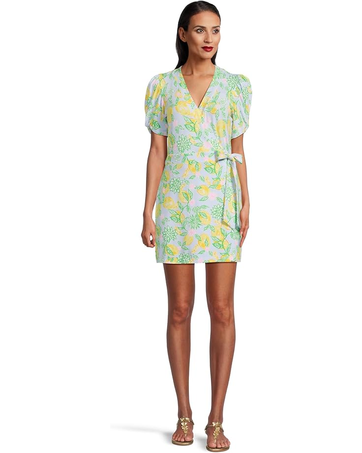 

Комбинезон Lilly Pulitzer Sailynn Short-sleeve Romp, цвет Bluette Make Lemonade