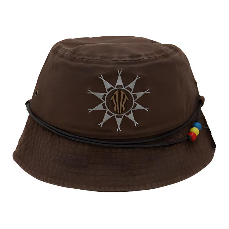

ANTA Irving Series Enzyme Wash Bucket Hats Unisex Chestnut Brown
