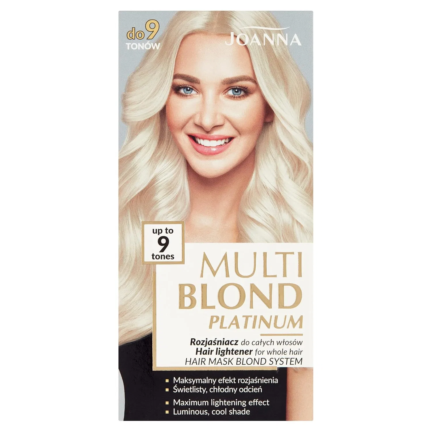 Осветлитель для волос «Multi Blond Platinum» от Joanna Professional Joanna, Brightens Hair By 9 Tones