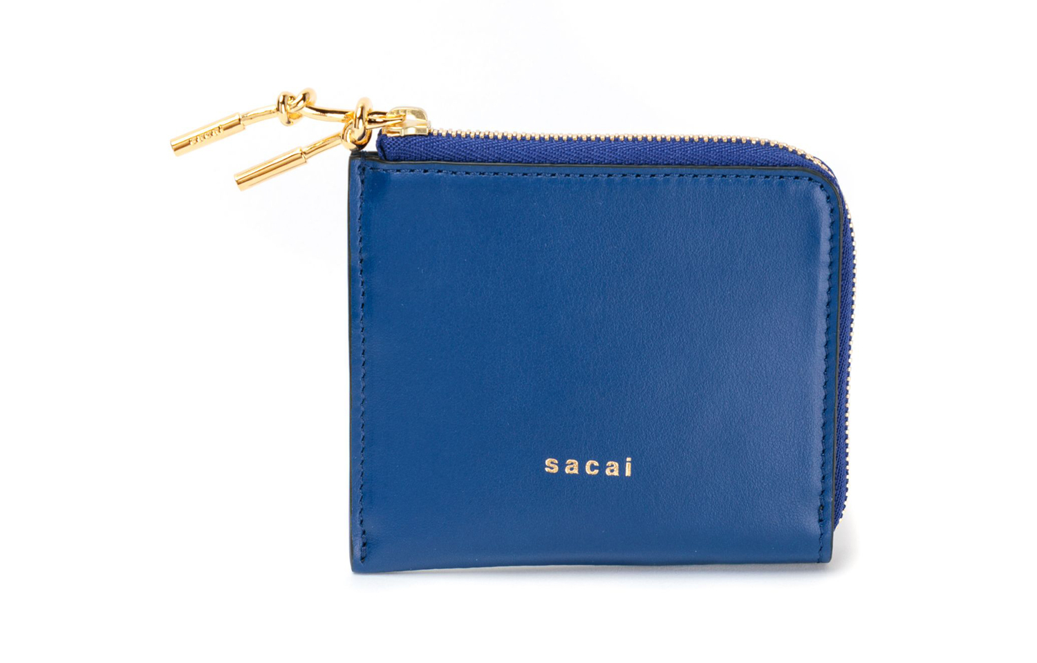 

Кожаный кошелек Sacai для женщин синий и серый