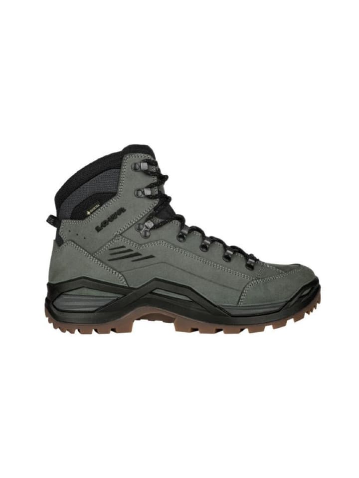 

Туфли на шнуровке LOWA Wanderschuhe RENEGADE EVO GTX MID, серый