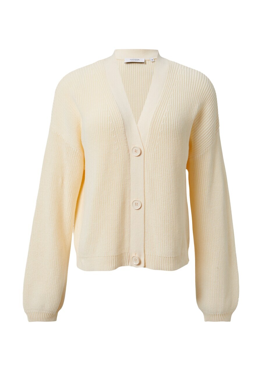 

Вязаный кардиган comma casual identity Knit Cardigan, кремовый