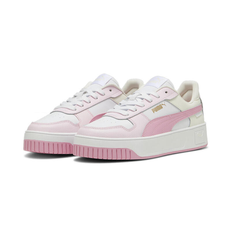 Женские кроссовки Carina Street PUMA White Pink Lilac Gold