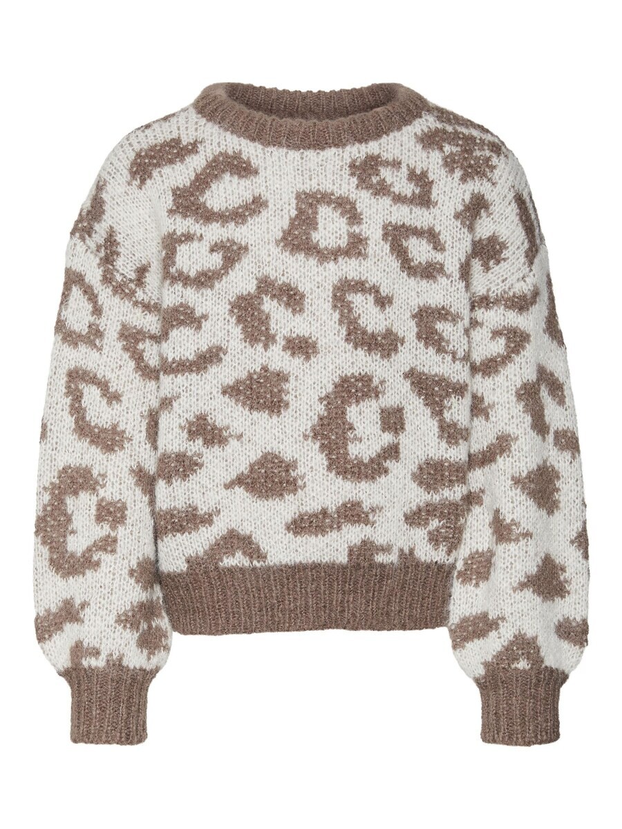 

Свитер Vero Moda Girl Sweater ZELMA, цвет Ecru/Brown