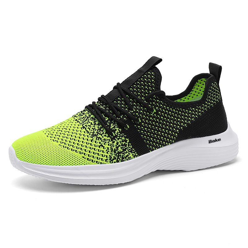 

BAKE Скользоустойчивые дышащие износостойкие мужские низкие кеды повседневные черно-серые, цвет Black Gray