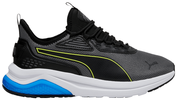 

Кроссовки Puma Amplifier Wide 'Cool Dark Grey Electric Lime', серый