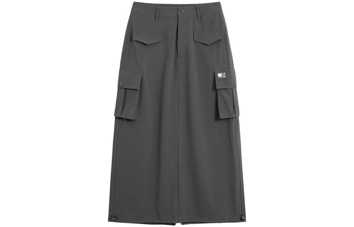 

Женская повседневная длинная юбка GAP, цвет Black/Gray