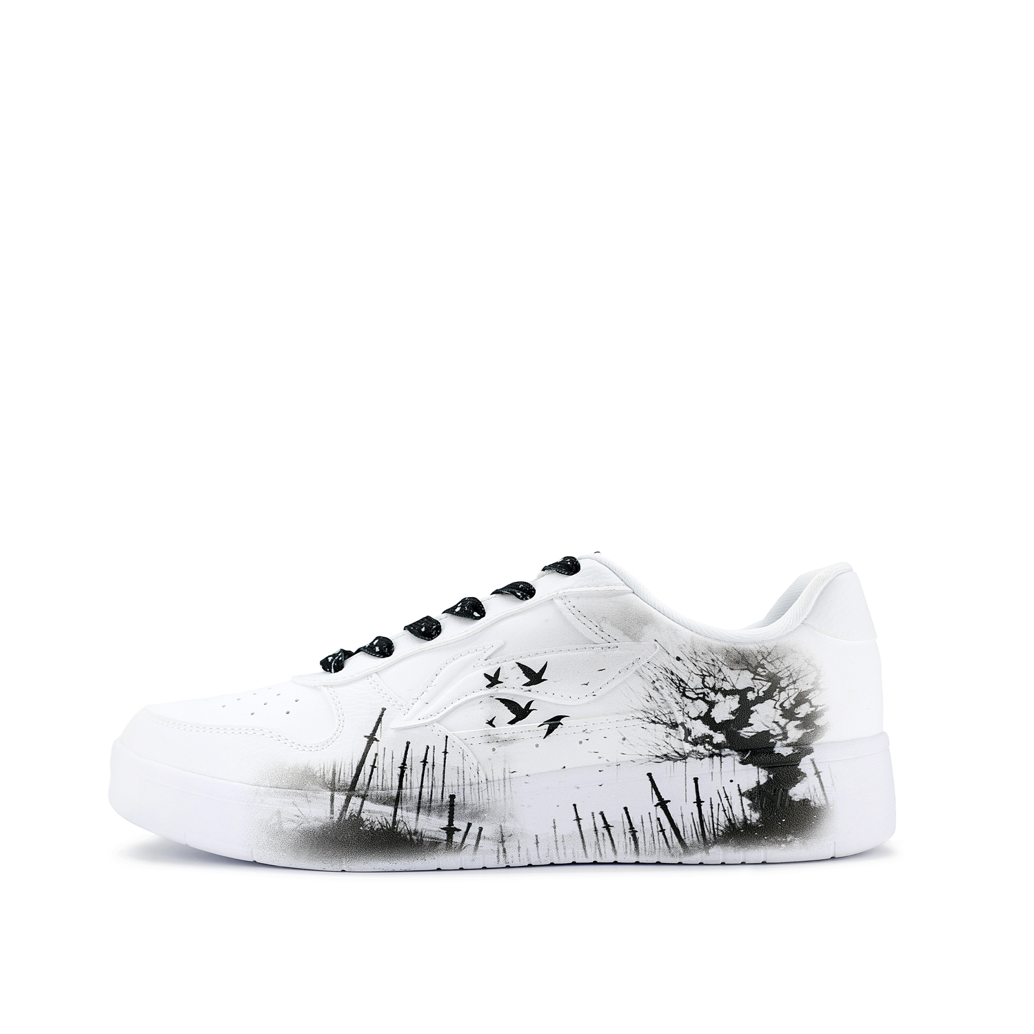 

Понтонные лодки амортизация быстросохнущие низкие кроссовки для скейтборда unisex LINING, черный