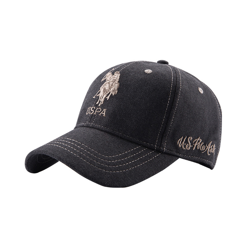 

U.S. POLO ASSN. Хлопковая бейсболка унисекс, Black