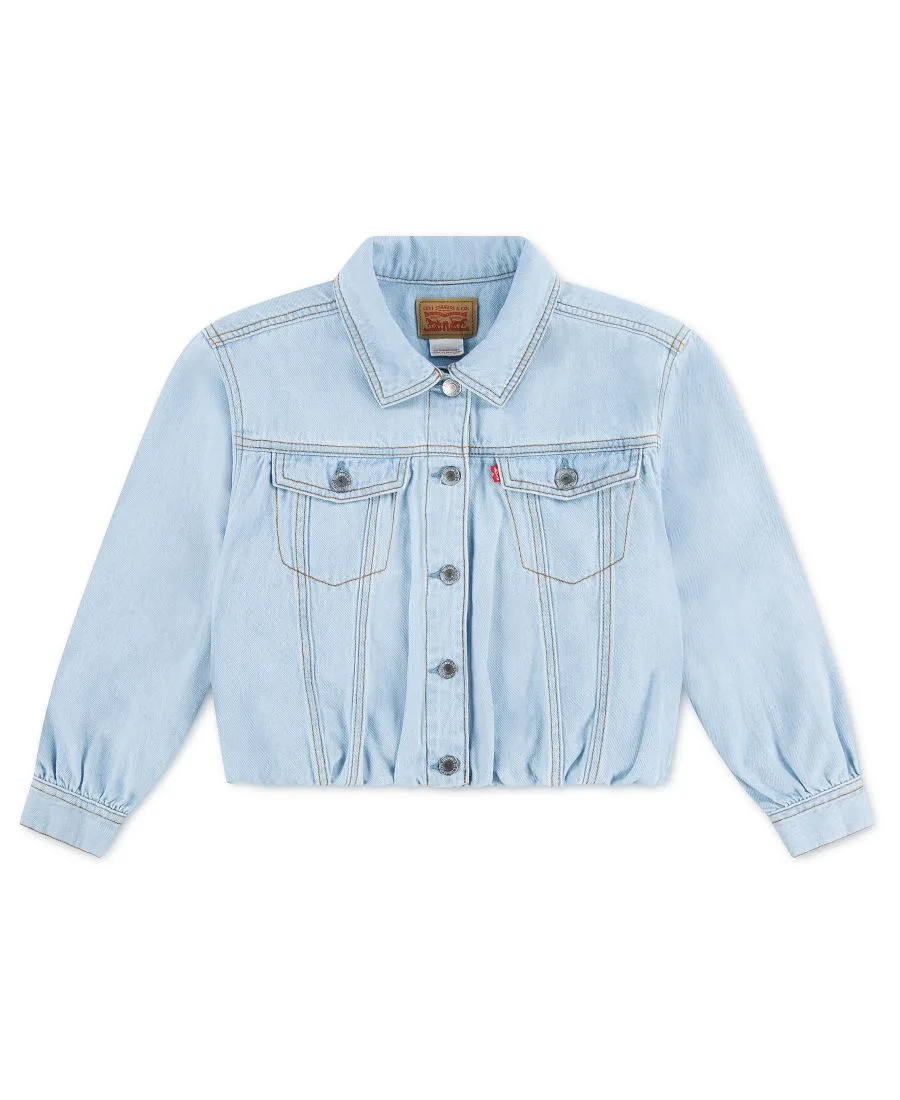 Детская куртка-бомбер с пуговицами спереди, размеры 2T-6X Levi's, Wow Me Over