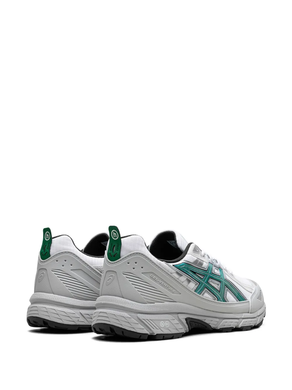 Кроссовки Gel Venture 6 Shield White/Wasabi из коллаборации с Hidden NY Asics, белый — фото 3