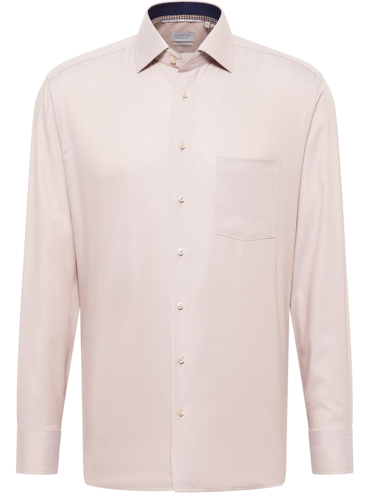 

Eterna Рубашка MODERN FIT миндального цвета