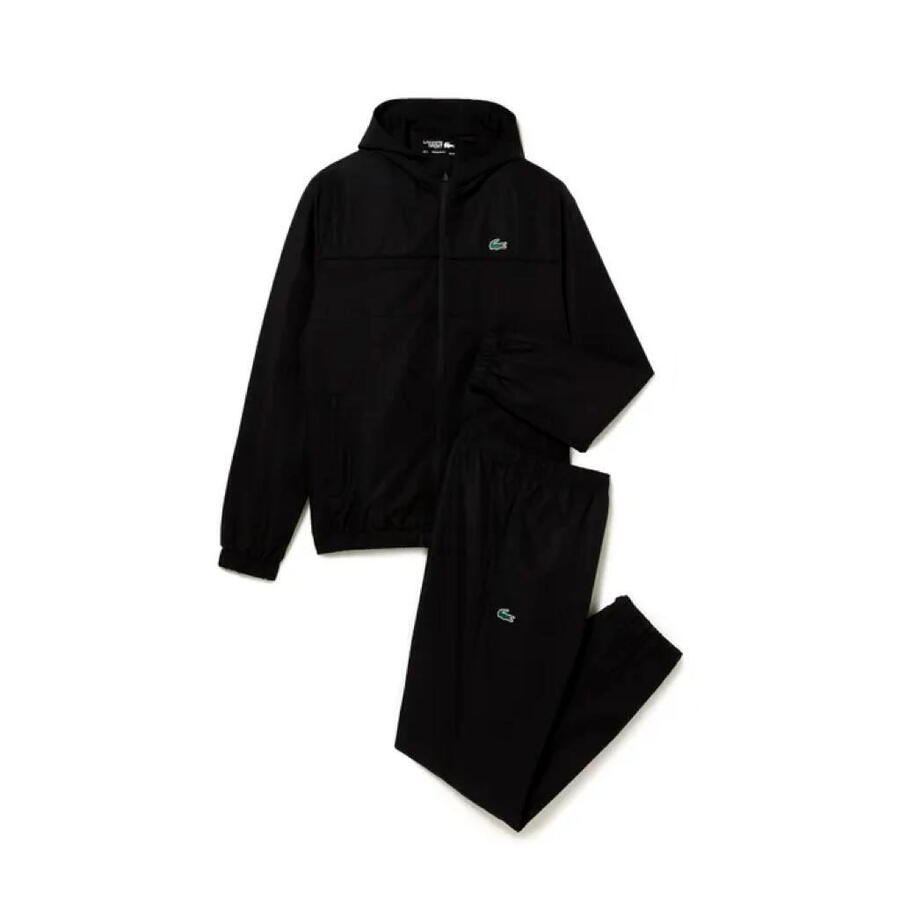 

Мужской спортивный костюм Lacoste с капюшоном в стиле колорблок — WH2661