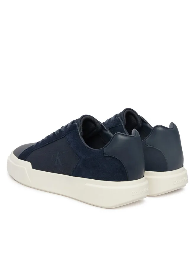 Calvin Klein Кроссовки Chunky Cupsole Laceup Cv Mix HM0HM02238 темно-синие — фото 3