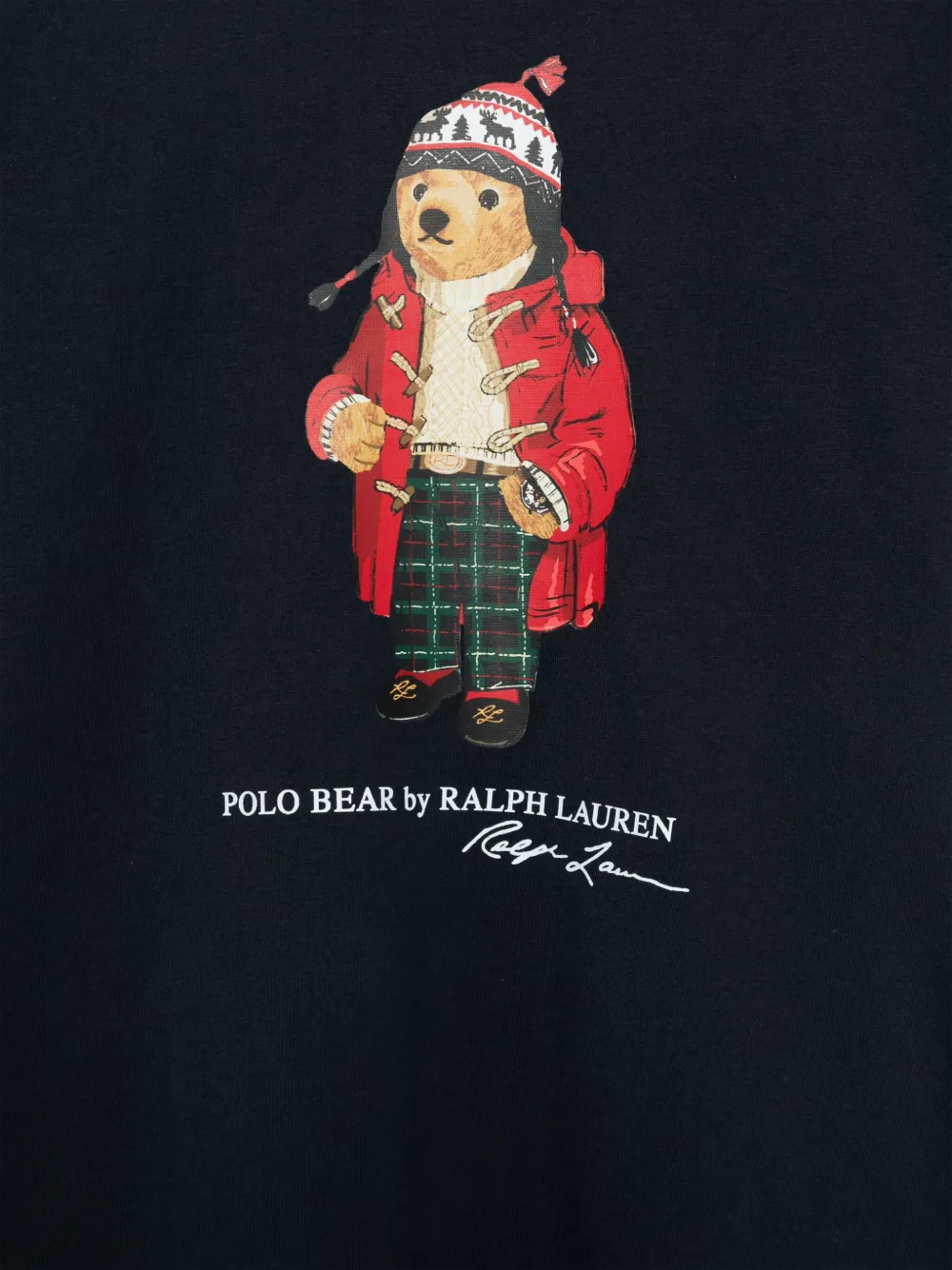 Футболка Polo Bear Polo Ralph Lauren Kids, синий — фото 3