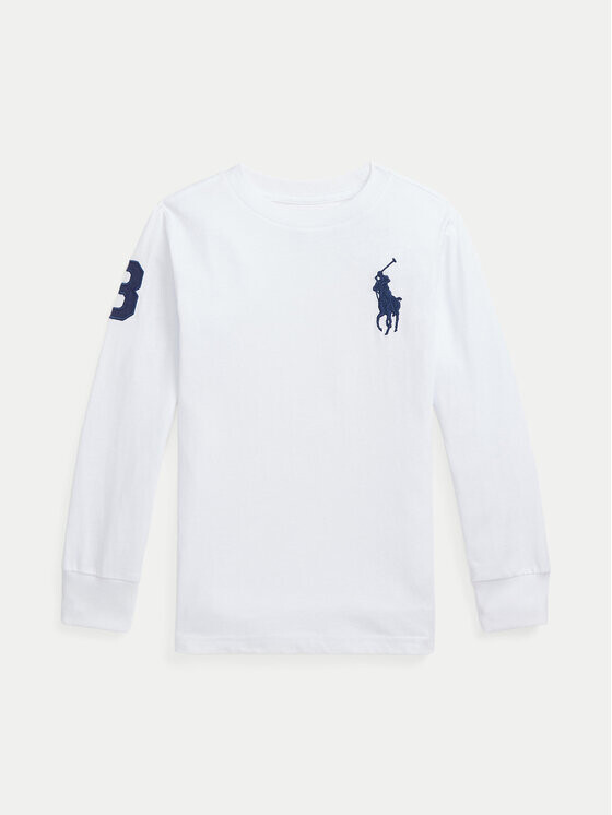 

Футболка стандартного кроя Polo Ralph Lauren, белый