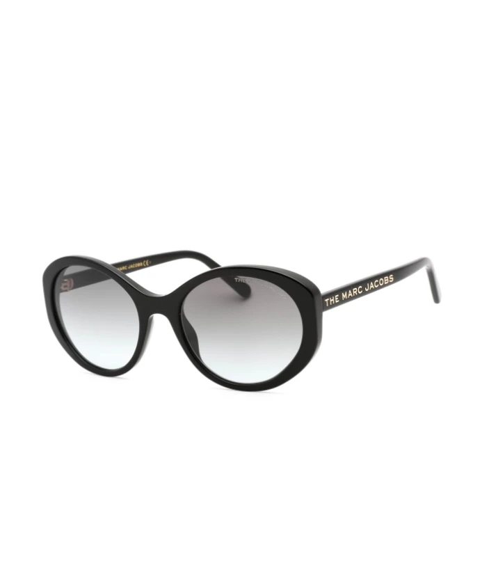 

Пластиковые солнцезащитные очки для женщин. Marc Jacobs, черный