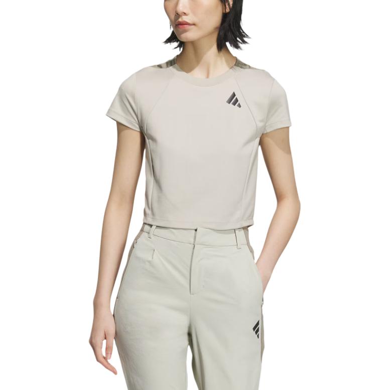 Футболка Regular FW24 Women's Earth Adidas, серый — фото 4