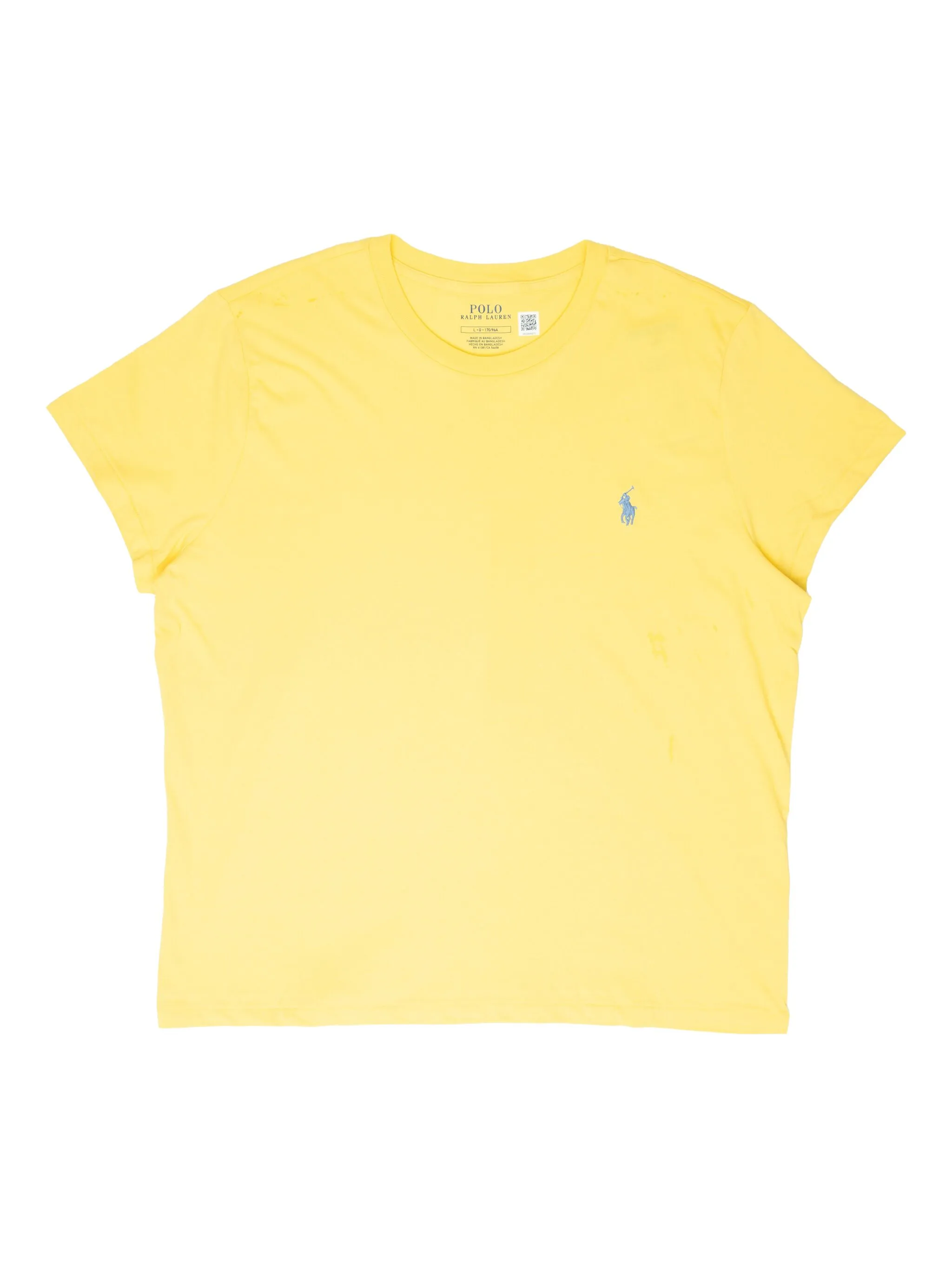 

Футболка с логотипом Polo Pony Polo Ralph Lauren, желтый