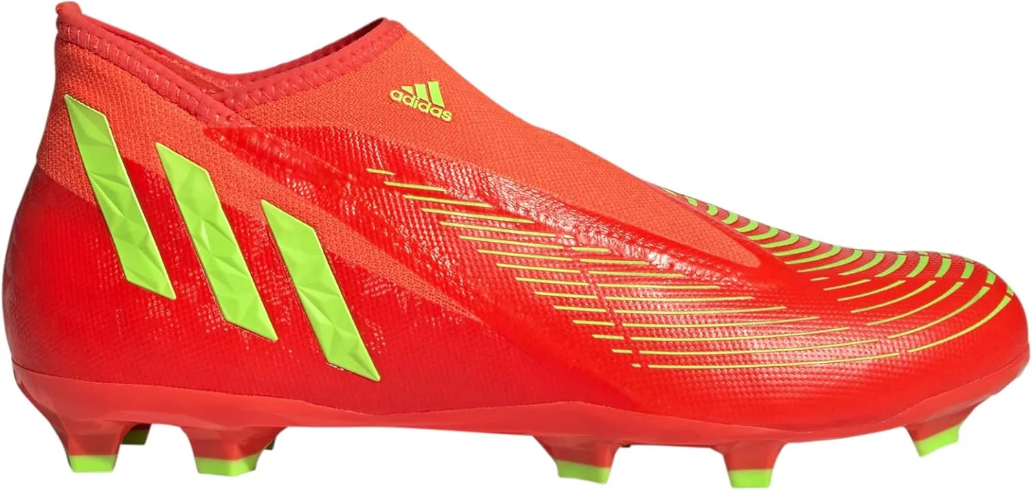 Мужские кроссовки Adidas Predator Edge.3 Ll Fg, черный/красный/зеленый — фото 2