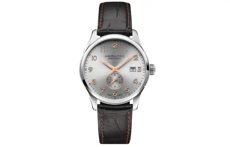 

Hamilton Часы Jazzmaster Maestro Small Second Auto H42515555, Silver Gray Watch Dial