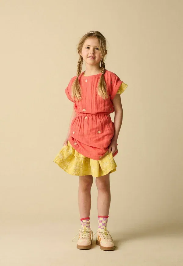 Платье с вышивкой day dress Sissy-Boy, оранжевый — фото 2