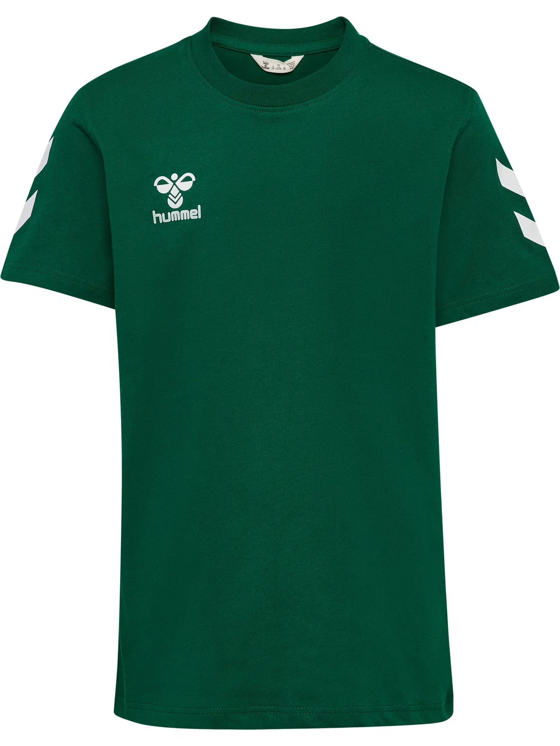 Футболка хлопковая Hummel, зеленый