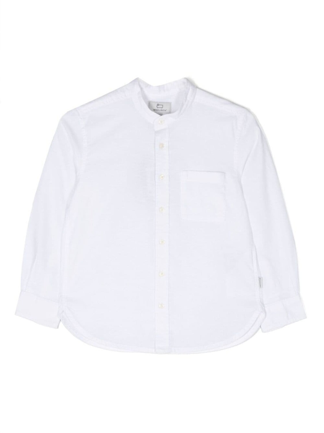 

Woolrich Kids рубашка с длинными рукавами, белый