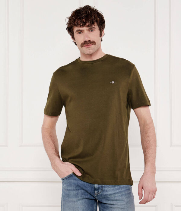 

Футболки Regular fit Gant, хаки