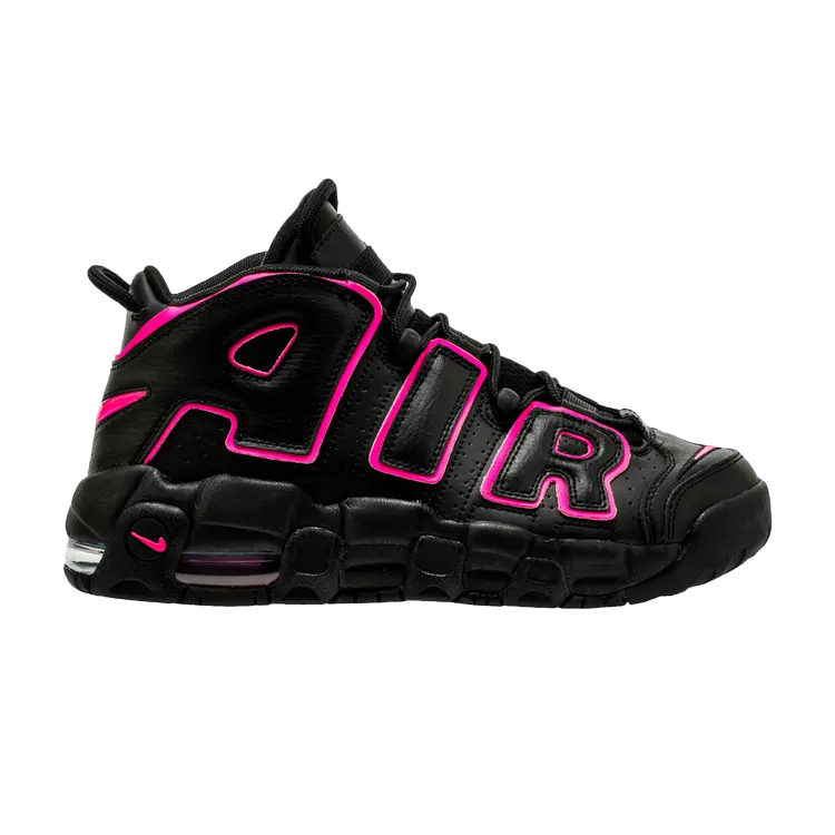 

Кроссовки Nike Air More Uptempo GS 'Pink Blast', черный