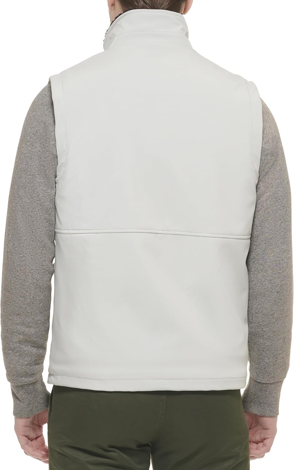 Мужской жилет Tommy Hilfiger с подкладкой из шерпы, White Grey — фото 4