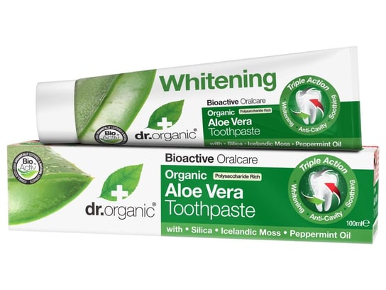 

Зубная паста с алоэ, 100 мл Dr.Organic Bioactive Oralcare