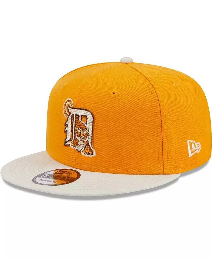 

Мужская золотая бейсболка Detroit Tigers Tiramisu 9FIFTY Snapback New Era