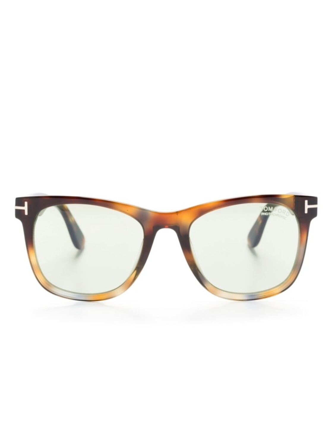 

TOM FORD Eyewear солнцезащитные очки в квадратной оправе, коричневый