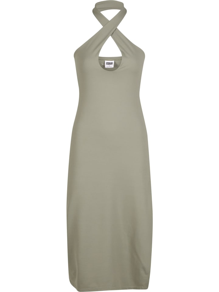 

Короткое платье Urban Classics, бледно-оливковый