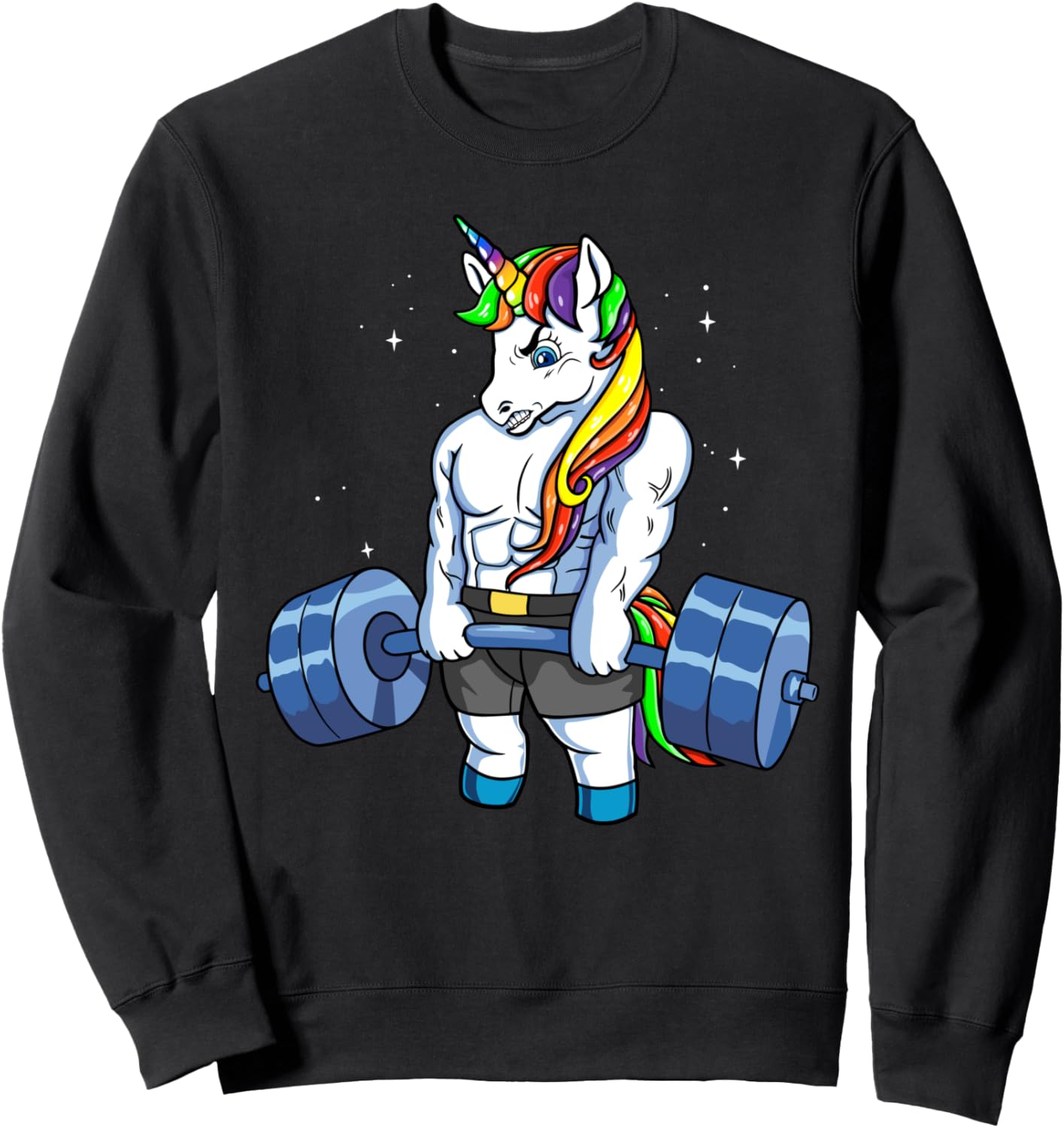 

Футболка для тяжелой атлетики с изображением единорога - для становой тяги, фитнеса, тренажерного зала, мужская и женская, черная Gym Workout Unicorn Fitness Store, Черный, Футболка для тяжелой атлетики с изображением единорога - для становой тяги, фитнес