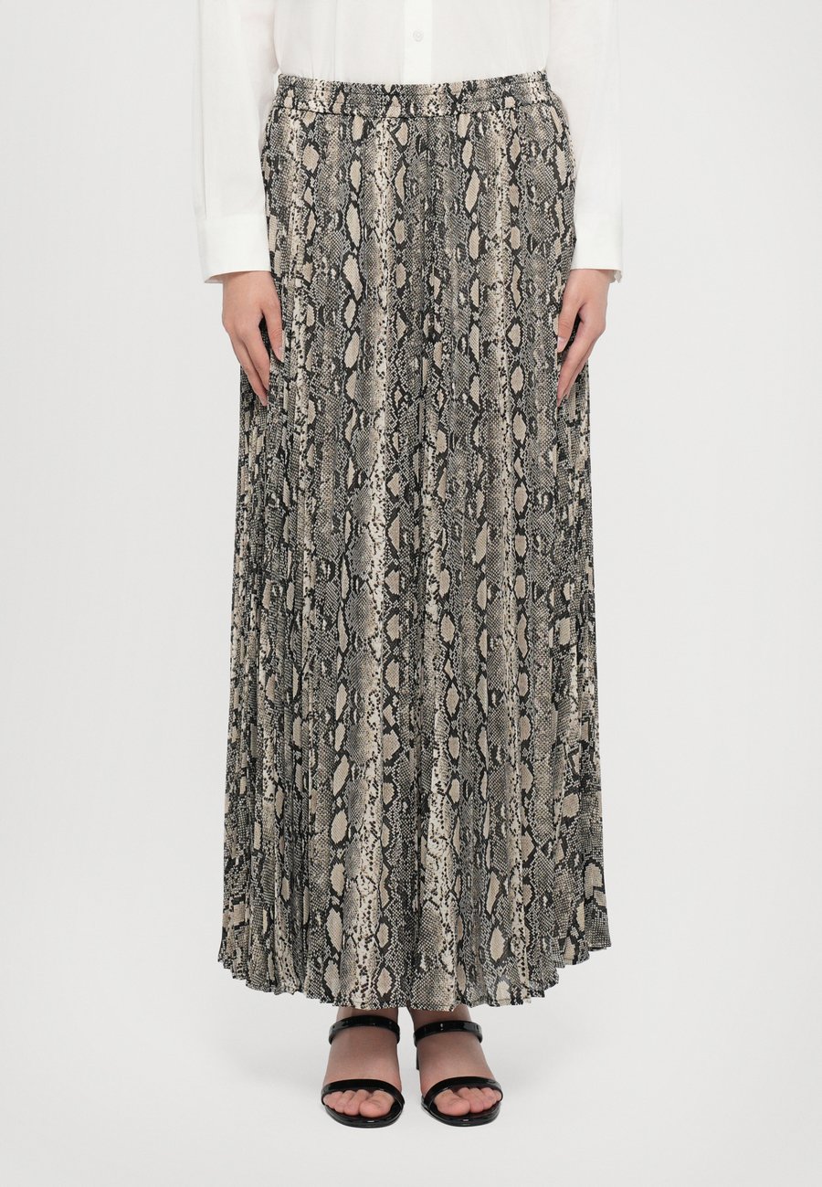 

Юбка MICHAEL Michael Kors SNAKE MAXI PLEAT SKIRT, Soft Ecru/Beige