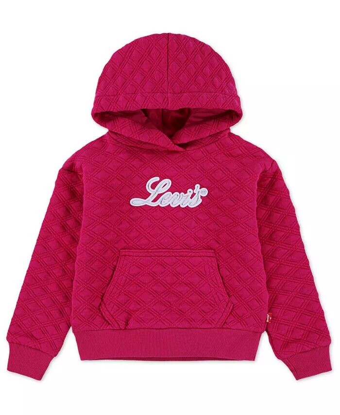 

Толстовка с капюшоном Meet and Greet для малышей Levi's, розовый
