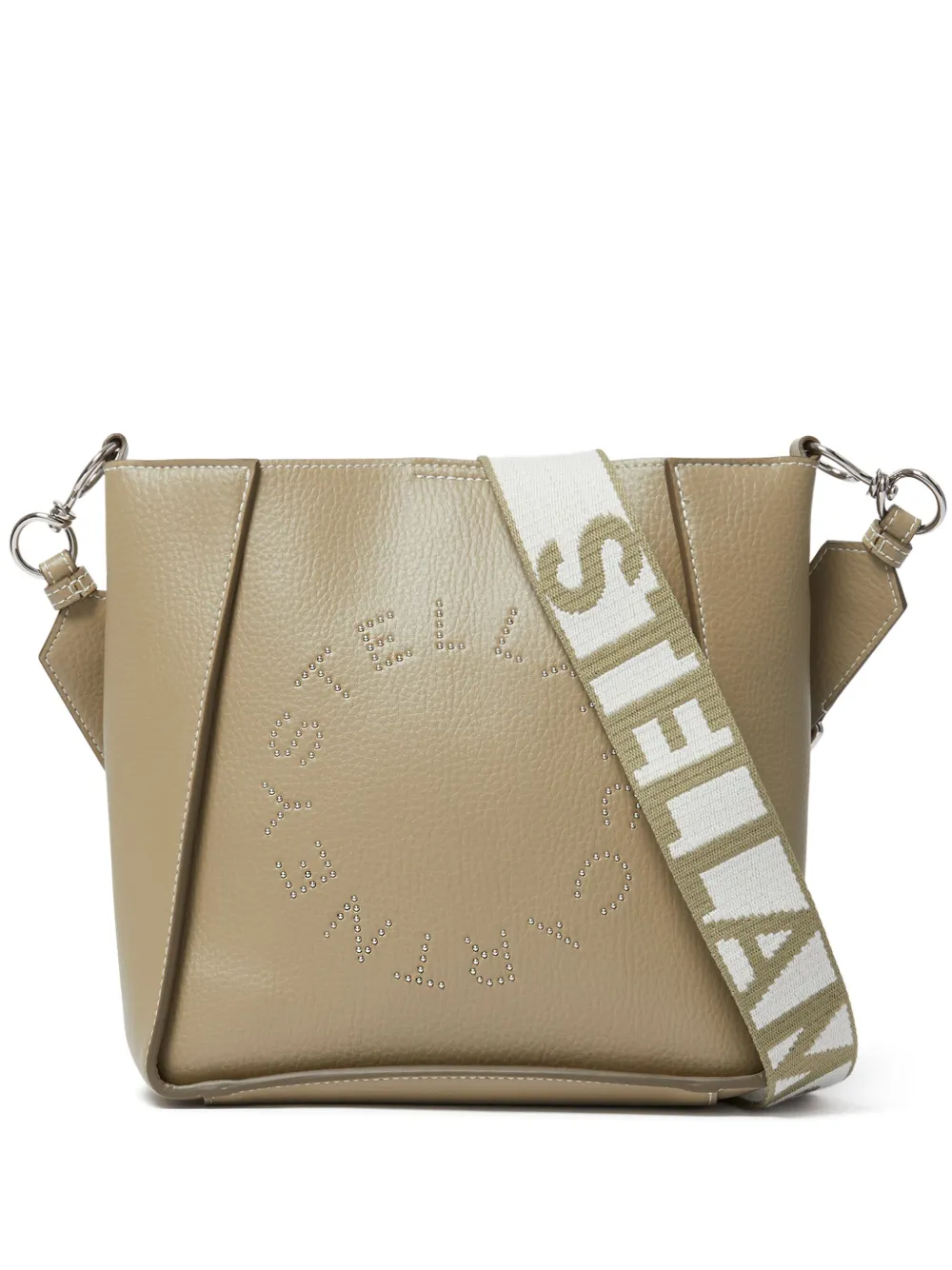 

Мини-сумка через плечо Logo Square STELLA MCCARTNEY, нейтральный